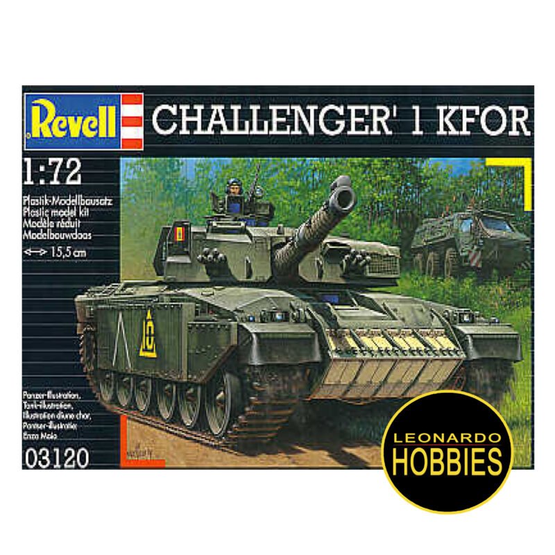 Challenger 1 KFOR Escala 1/72 Revell 3120