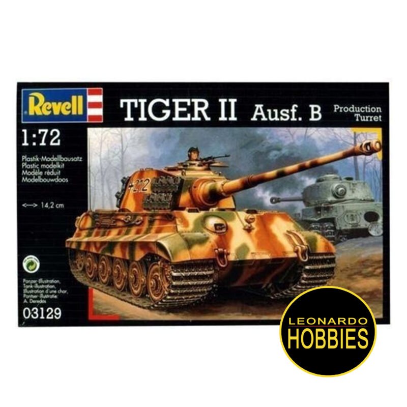 Tiger II Ausf. B Escala 1/72 Revell 3129