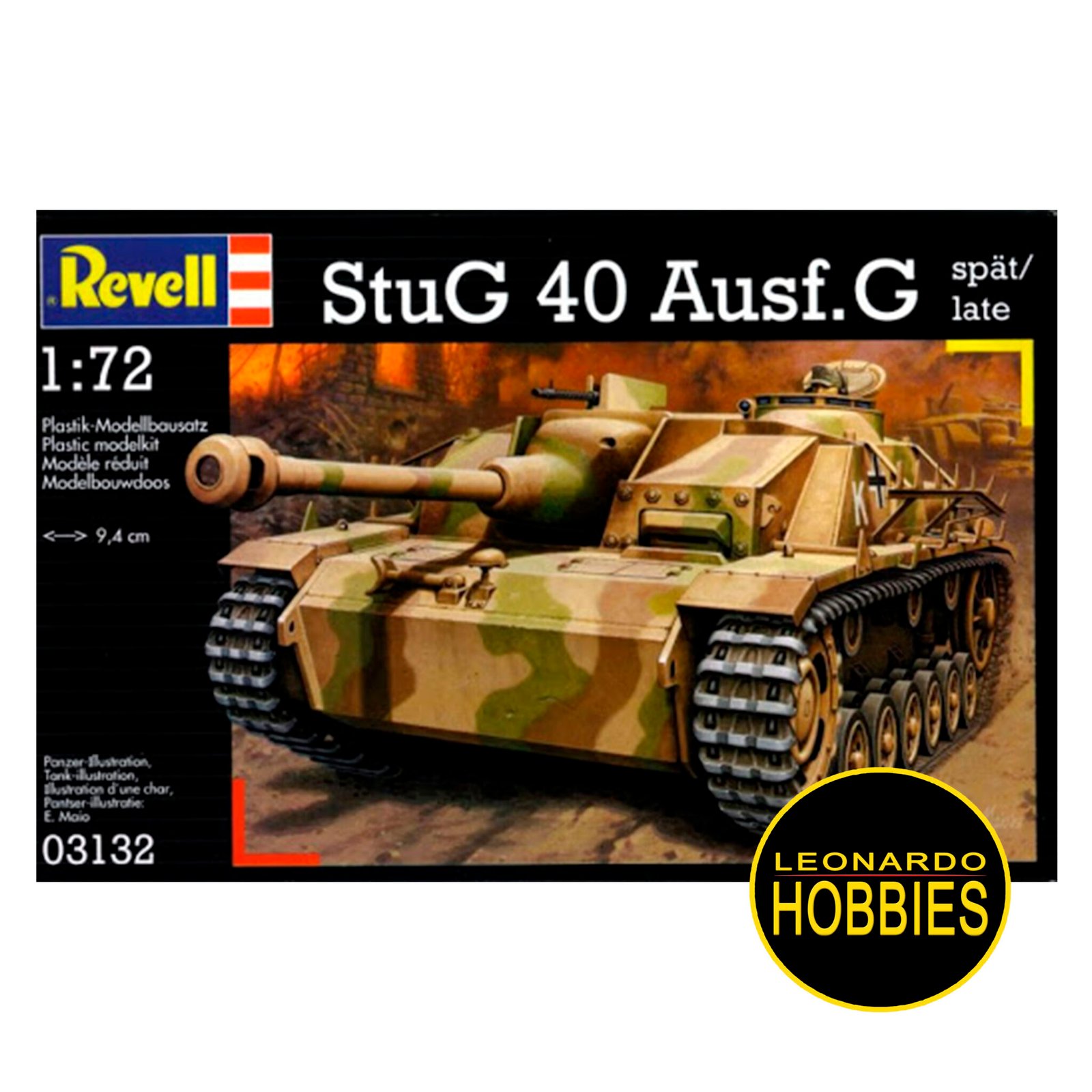 Stug 40 Ausf.G Escala 1/72 Revell 3132
