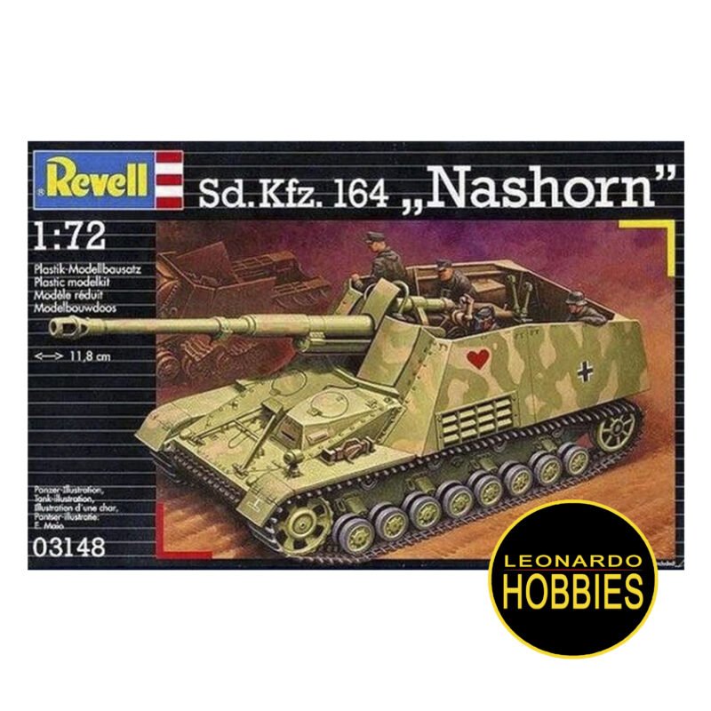 Sd.Kfz.164 Nashorn Escala 1/72 Revell 3148