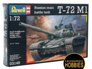 Soviet Battle Tank T-72M1 Escala 1/72 Revell 3149