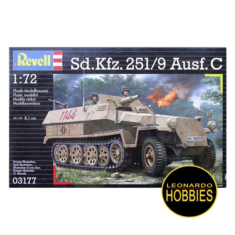 Sd.kfz. 251/9 Escala 1/72 Revell 3177