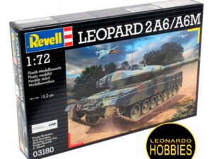 Leopard 2A6/A6M Escala 1/72 Revell 3180