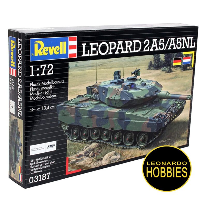 Leopard 2A5 / A5NL Escala 1/72 Revell 3187