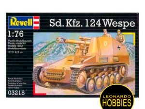 Sd.Kfz. 124 Wespe Escala 1/76 Revell 3215