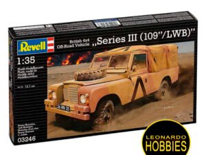 British 4x4 Off-Road Vehicle Series III (109"/LWB) Escala 1/35 Revell 3246