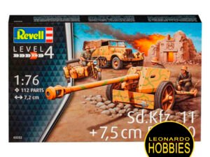 Sd.Kfz. 11 + Pak 40 Escala 1/76 Revell 3252