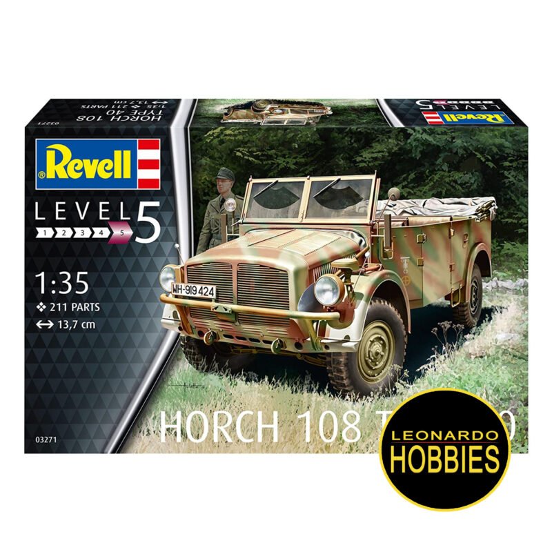Horch 108 Type 40 Escala 1/35 Revell 3271