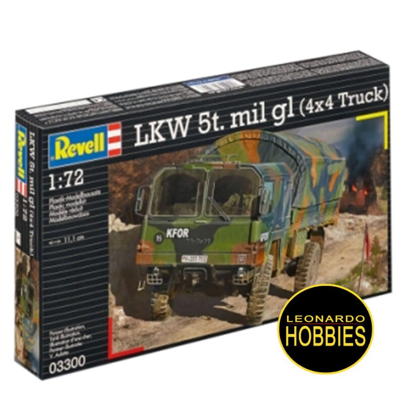 LKW 5t. mil gl (4x4 Truck) Escala 1/72 Revell 3300