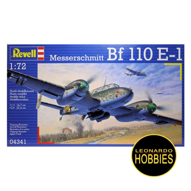 Messerschmitt Bf 110 E-1 Escala 1/72 Revell 04341