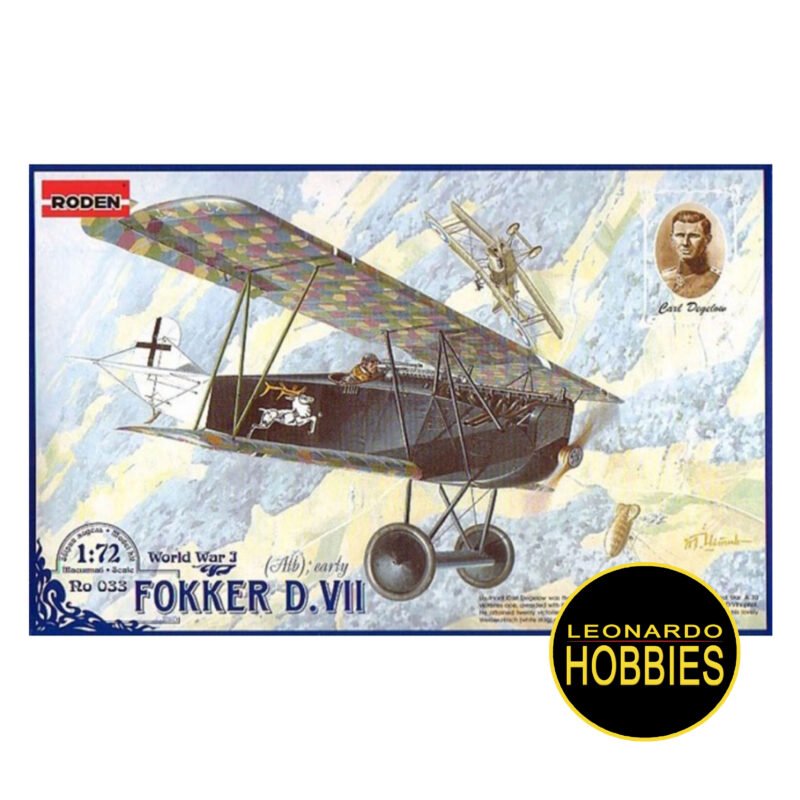 Fokker D.VIII Escala 1/72 Roden 033