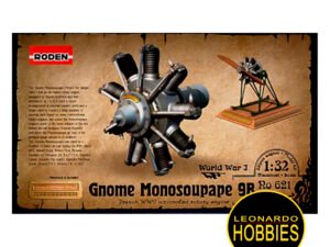 Gnome Monosoupape 9B Escala 1/32 Roden 621