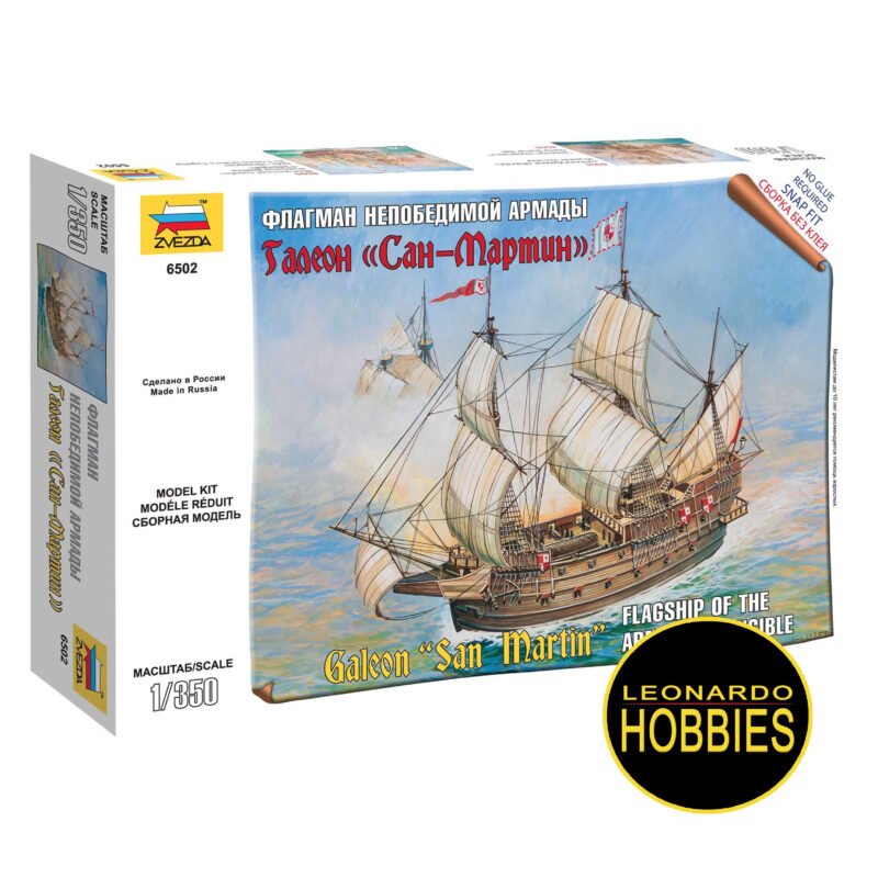 Spanish Galleon San Martin Escala 1/350 Zvezda 6502