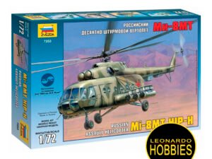 Mil Mi-17 Soviet Helicopter Escala 1/72 Zvezda 7253