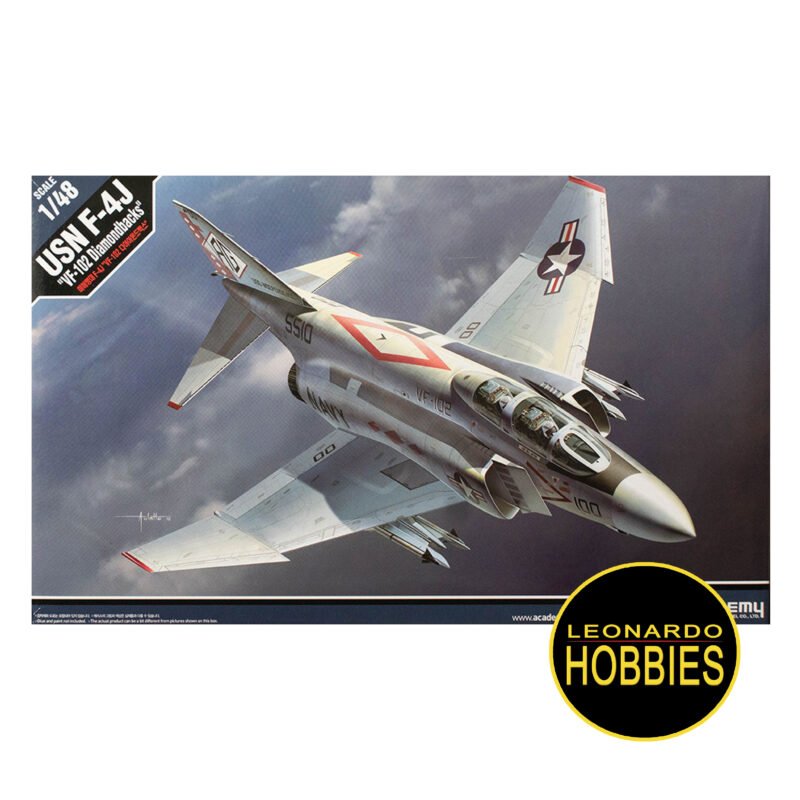 USN F-4J VF-102 Diamonbacks Escala 1/48 Academy 12323
