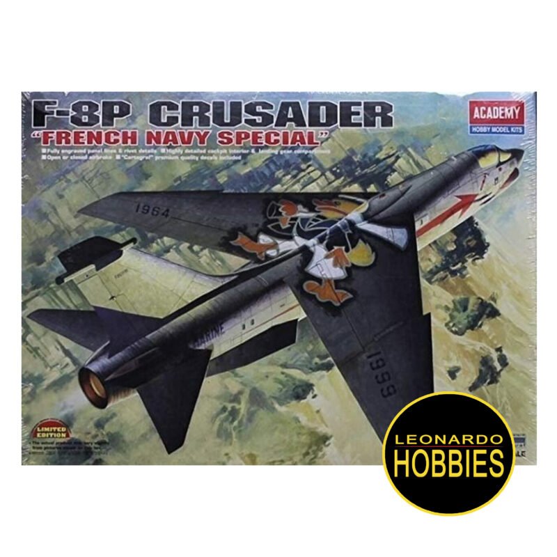 F-8P Crusader Escala 1/72 Academy 12407