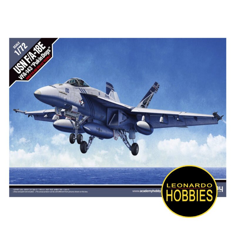USN F/A-18E VFA-143 Puking Dogs Escala 1/72 Academy 12547