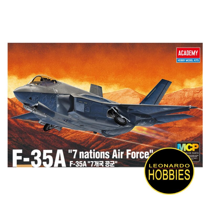F-35A Seven Nation Air Force Escala 1/72 Academy 12561
