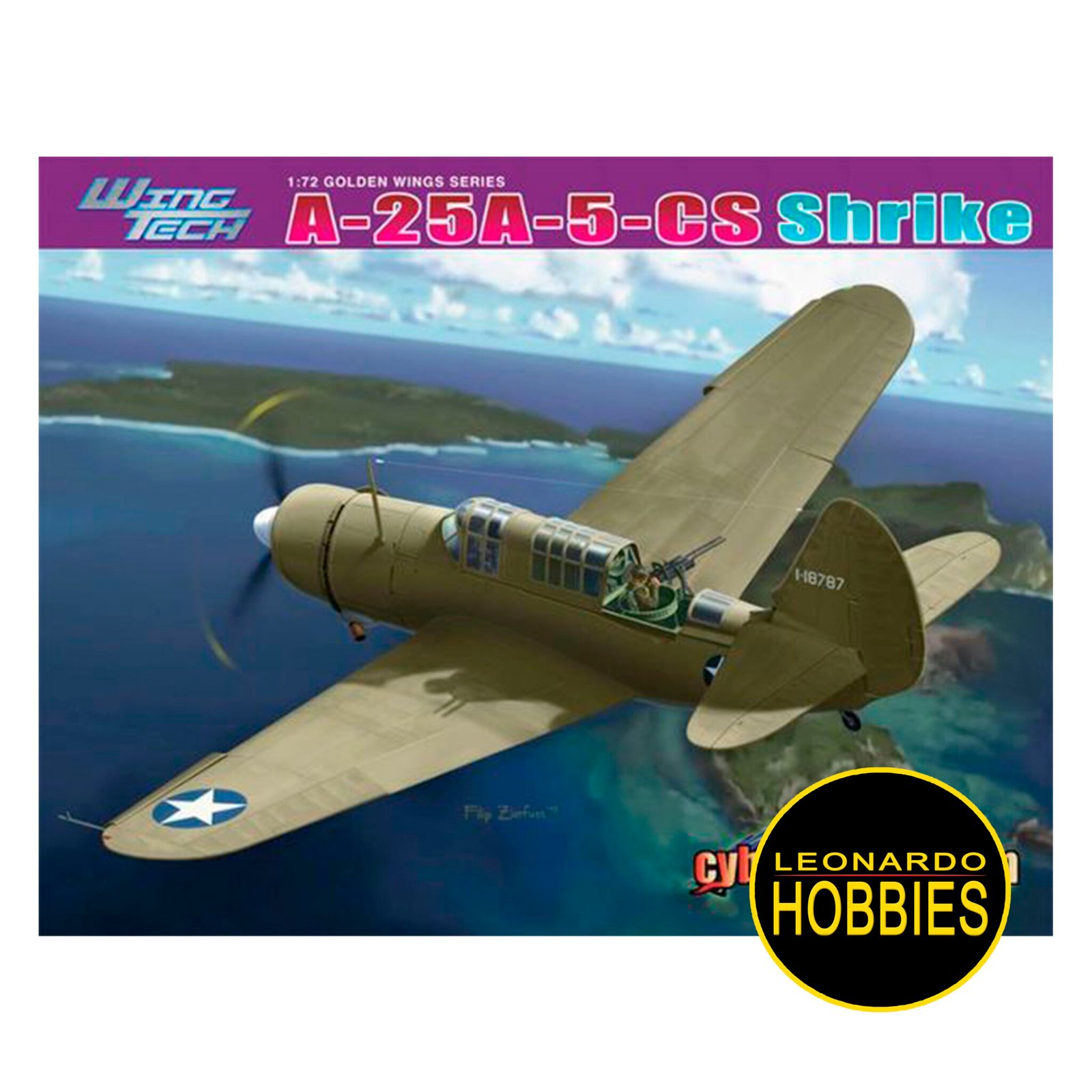 A-25 A5-CS Shrike (Wing Tech) Escala 1/72 Dragon 5115