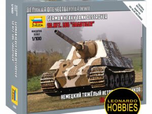 Sd.Kfz.186 Jagdtiger Heavy Tank Destroyer Escala 1/100 Zvezda 6206