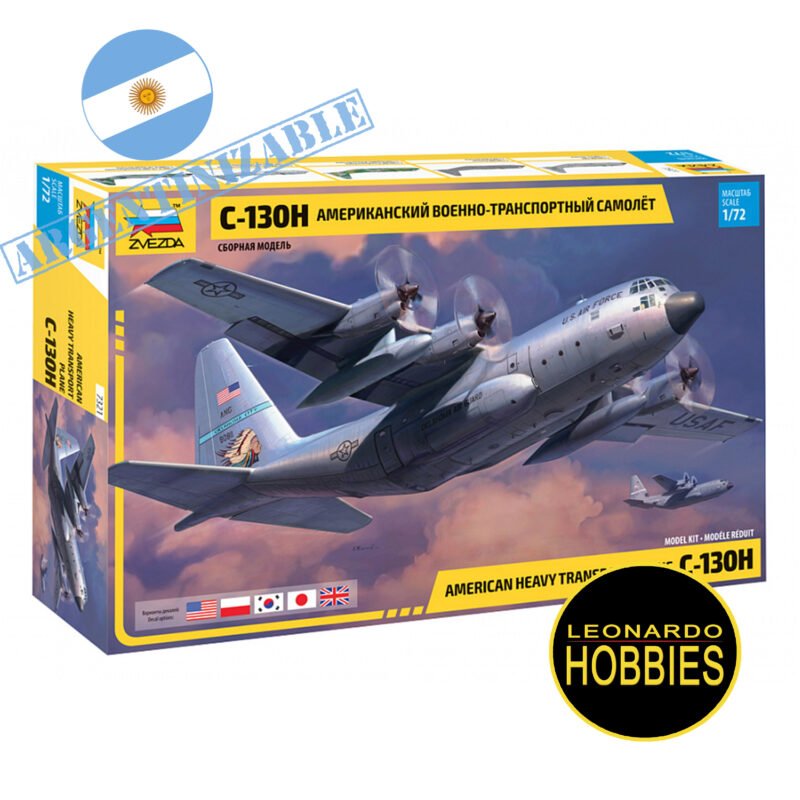 Lockheed C-130H Hercules Escala 1/72 Zvezda 7321