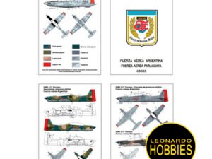 Calcomanías EMB 312 Tucan0 + T6-A Texan II Escala 1/48 Condor Decals 48063