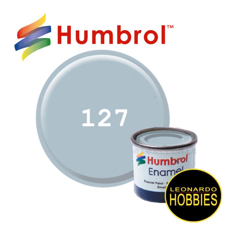 HUMBROL N°127 Gris Fantasma US Satinado de 14ml HUM0127
