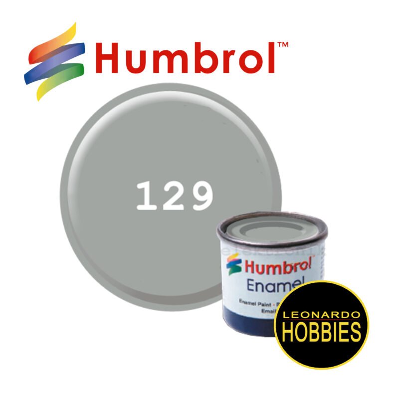 HUMBROL N°129 Gris Gaviota US Satinado de 14ml HUM0129