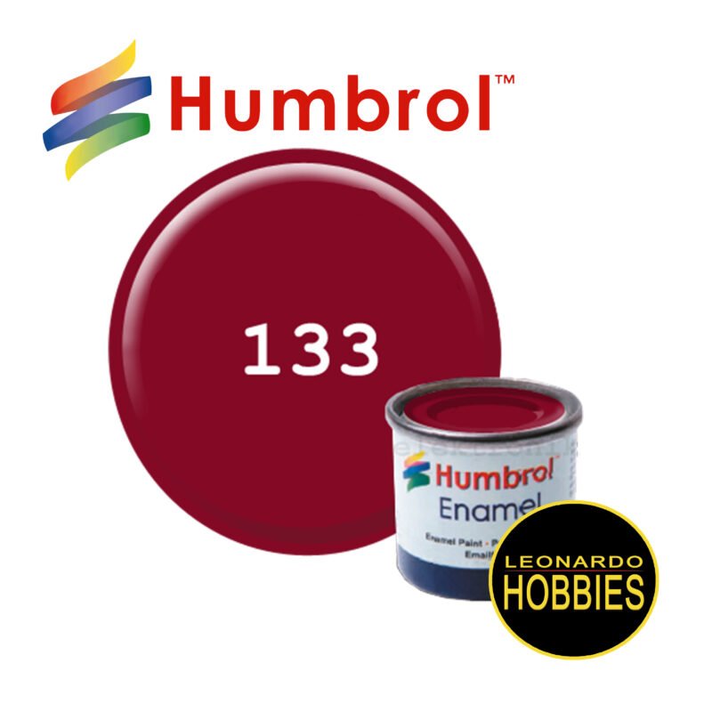 HUMBROL N°133 Marrón Servicio Satinado de 14ml HUM0133
