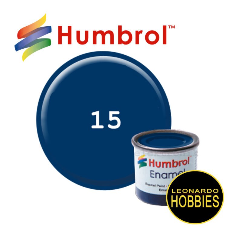 HUMBROL N°15 Azul Medianoche Brillo de 14ml HUM0015