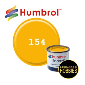 HUMBROL N°154 Amarillo Insignia Mate de 14ml HUM0154
