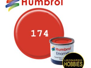 HUMBROL N°174 Rojo Señal Satinado de 14ml HUM0174