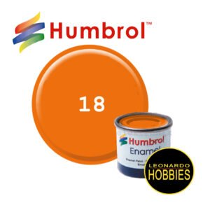 HUMBROL N°18 Naranja Brillo de 14ml HUM0018