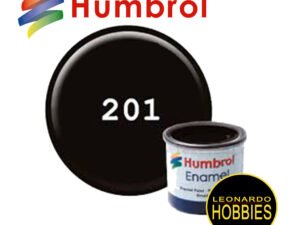 HUMBROL N°201 Negro Metalizado de 14ml HUM0201