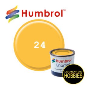 HUMBROL N°24 Amarillo Entrenador Mate de 14ml HUM0024