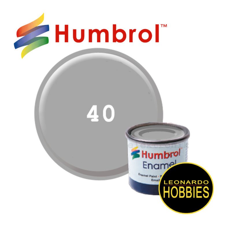 HUMBROL N°40 Gris Pálido Brillo de 14ml HUM0040