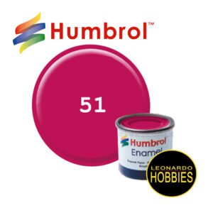 HUMBROL N°51 Rojo Atardecer Metalizado de 14ml HUM0051