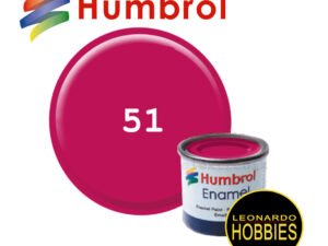 HUMBROL N°51 Rojo Atardecer Metalizado de 14ml HUM0051