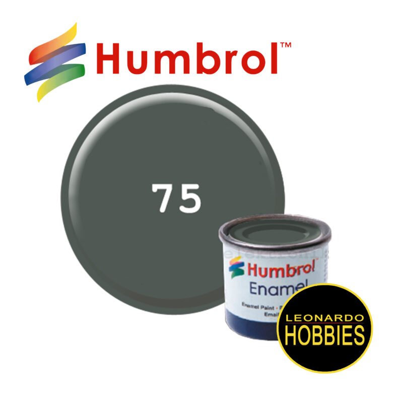 HUMBROL N°75 Verde Bronce Mate de 14ml HUM0075