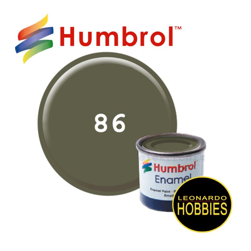 HUMBROL N°86 Oliva Claro Mate de 14ml HUM0086