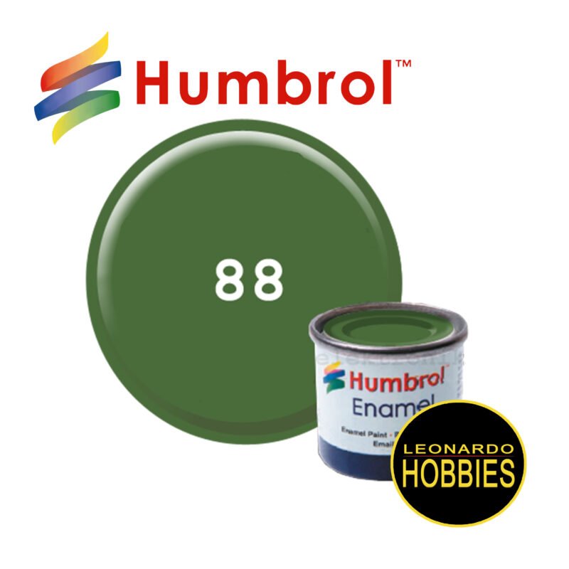HUMBROL N°88 Verde Cubierta Mate de 14ml HUM0088
