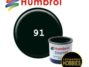 HUMBROL N°91 Verde Negro Mate de 14ml HUM0091