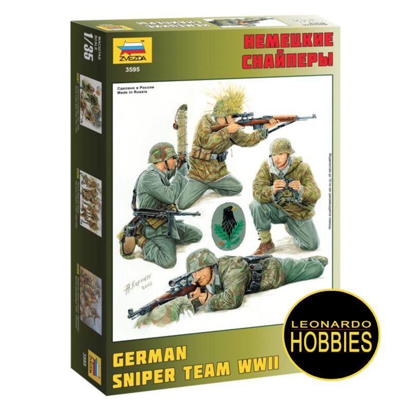 German Sniper Team Escala 1/35 Zvezda 3595