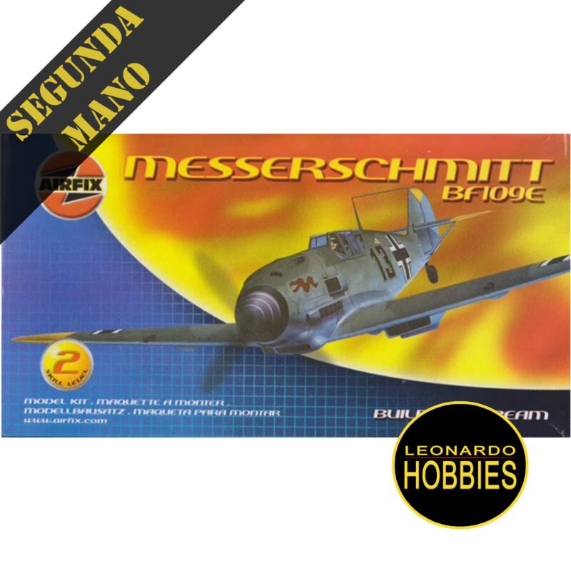 Messerchmitt Bf-109E Escala 1/72 Airfix 2048 D-030