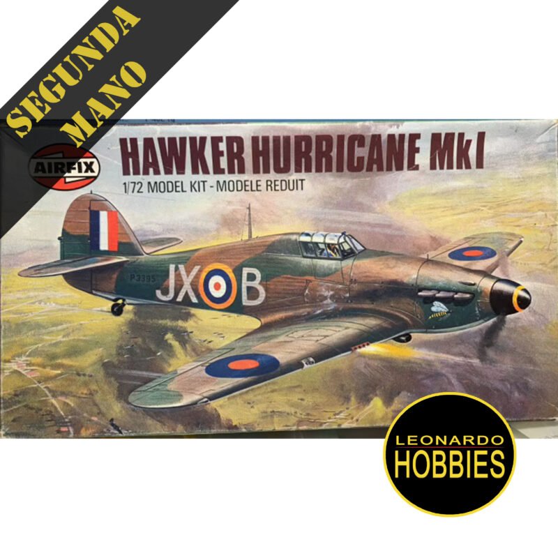 Hawker Hurricane Mk.I Escala 1/72 Airfix 2067 D-027