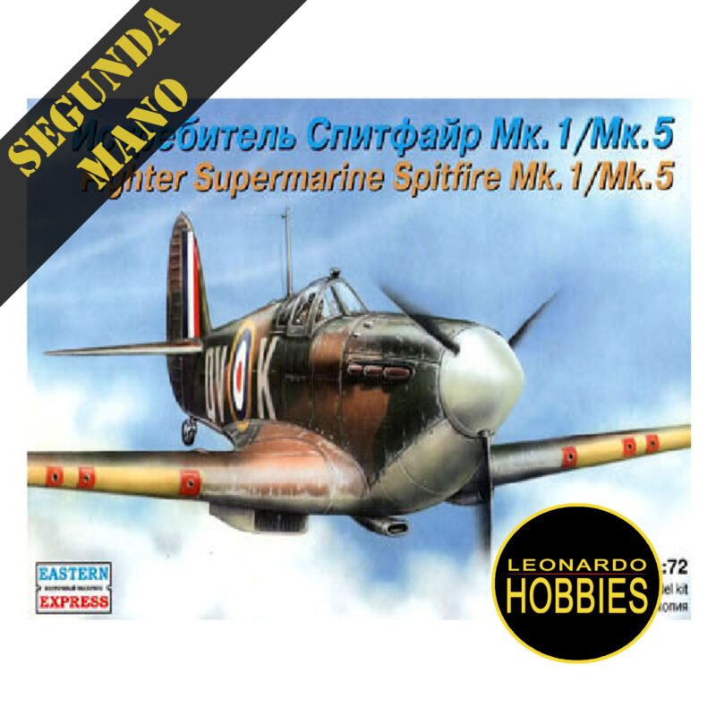 Spitfire Mk.I / Mk. V Escala 1/72 Eastern Express 72281 D-012