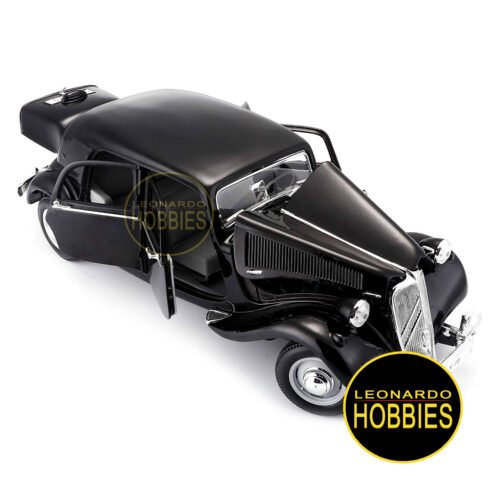 Maisto Citroën 15CV Traction 6cyl 1952 – 1/18 – Miniature Boîte C2