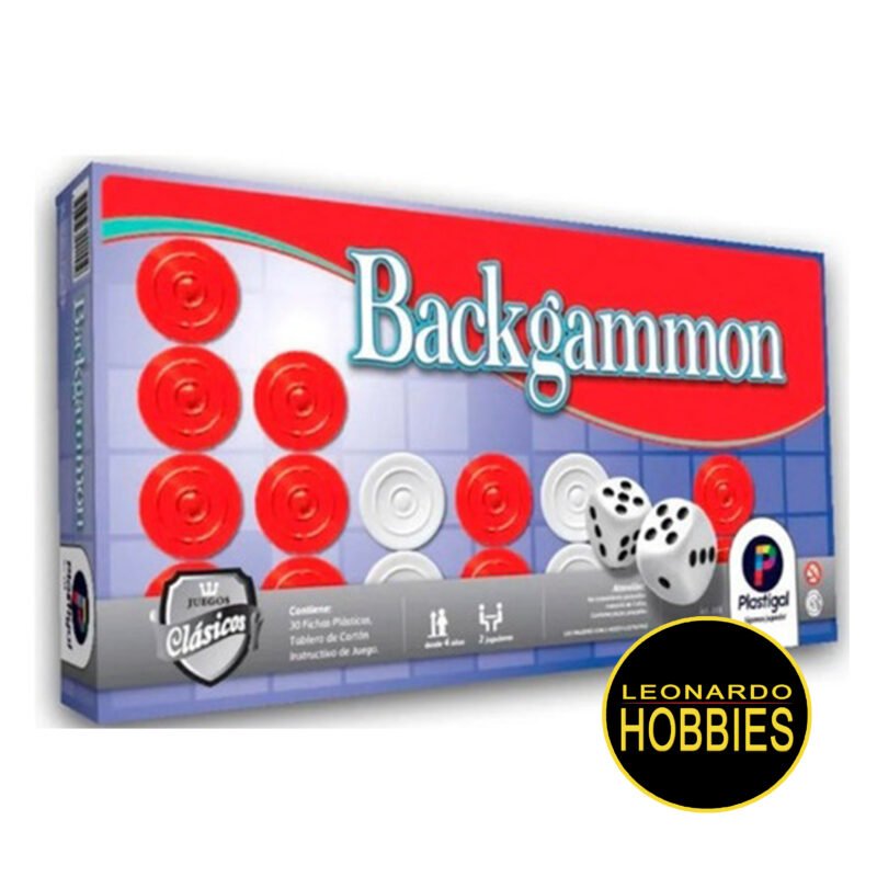 Backgammon Premium Plastigal 155