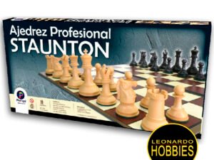 Ajedrez Profesional Staunton c/Tablero 50x50cm Plastigal 160