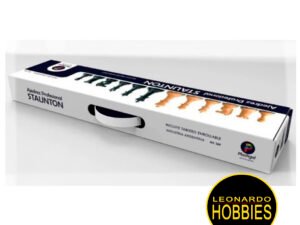 Ajedrez Profesional Staunton c/Tablero Vinilico Enrollable 50x50cm - Estuche Carry ON Plastigal 165